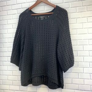 🅱️ Style & Co Black Knit Sweater Size Large